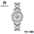 Trendy Fashion Full Gold Watch Wholesale Luxury Stainless Steel Watch